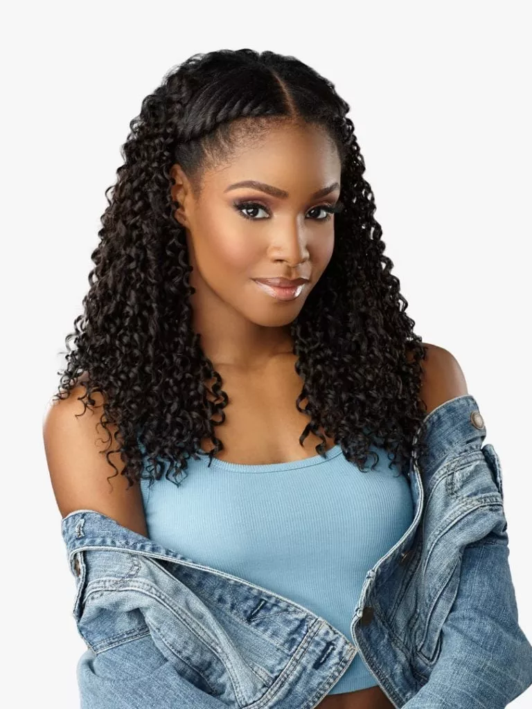 Sensationnel CLIP-IN DREAM CHASER 14″ 100% Premium Fiber, Clip-ins, Cu