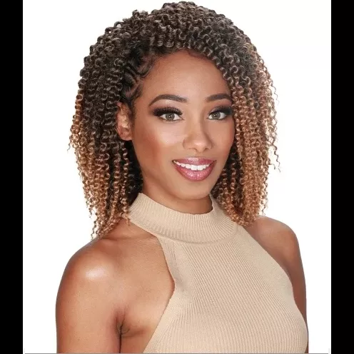 Zury: V8910 Naturali Star Synthetic Crochet Braid KINKY TWIST OUT